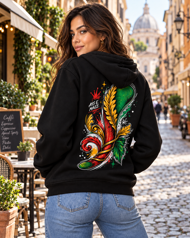 Felpa Sciò Sciò – ASS E MAZZ