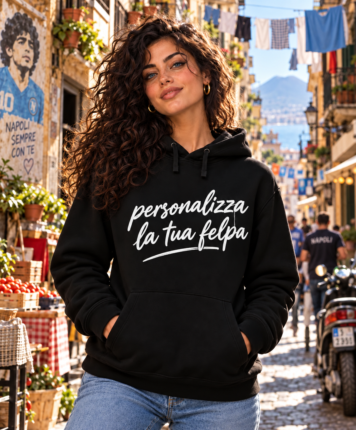 Personalizza la tua felpa