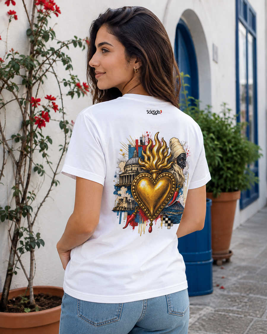T-shirt “Cuore Sacro di Napoli” – Sciò Sciò Ciucciuè