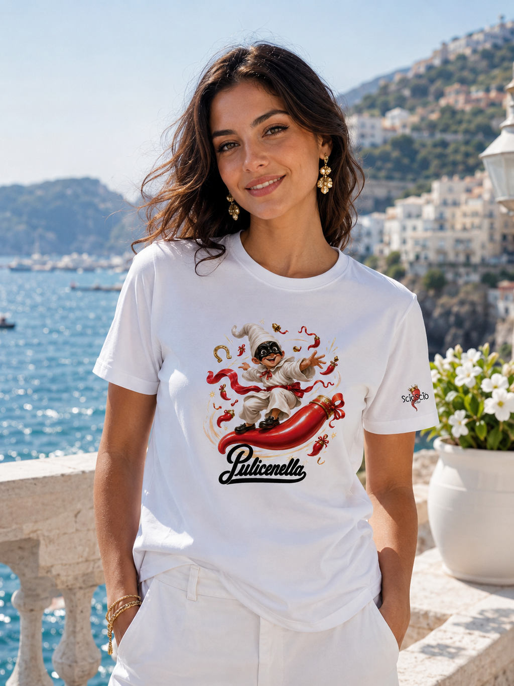 T-shirt Pulicenella V.1