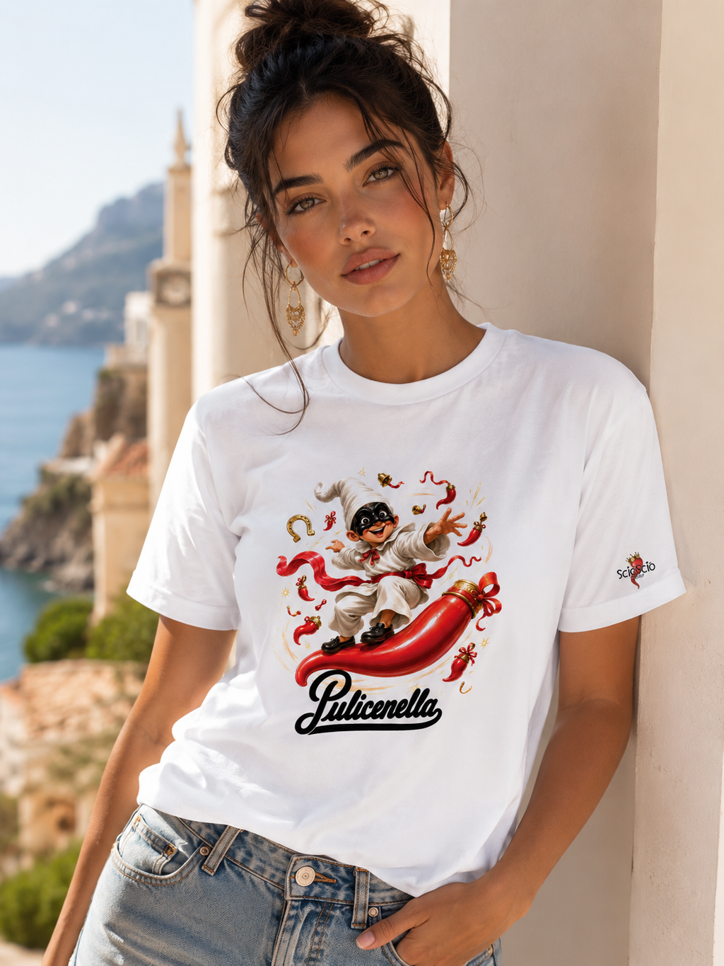 T-shirt Pulicenella V.1