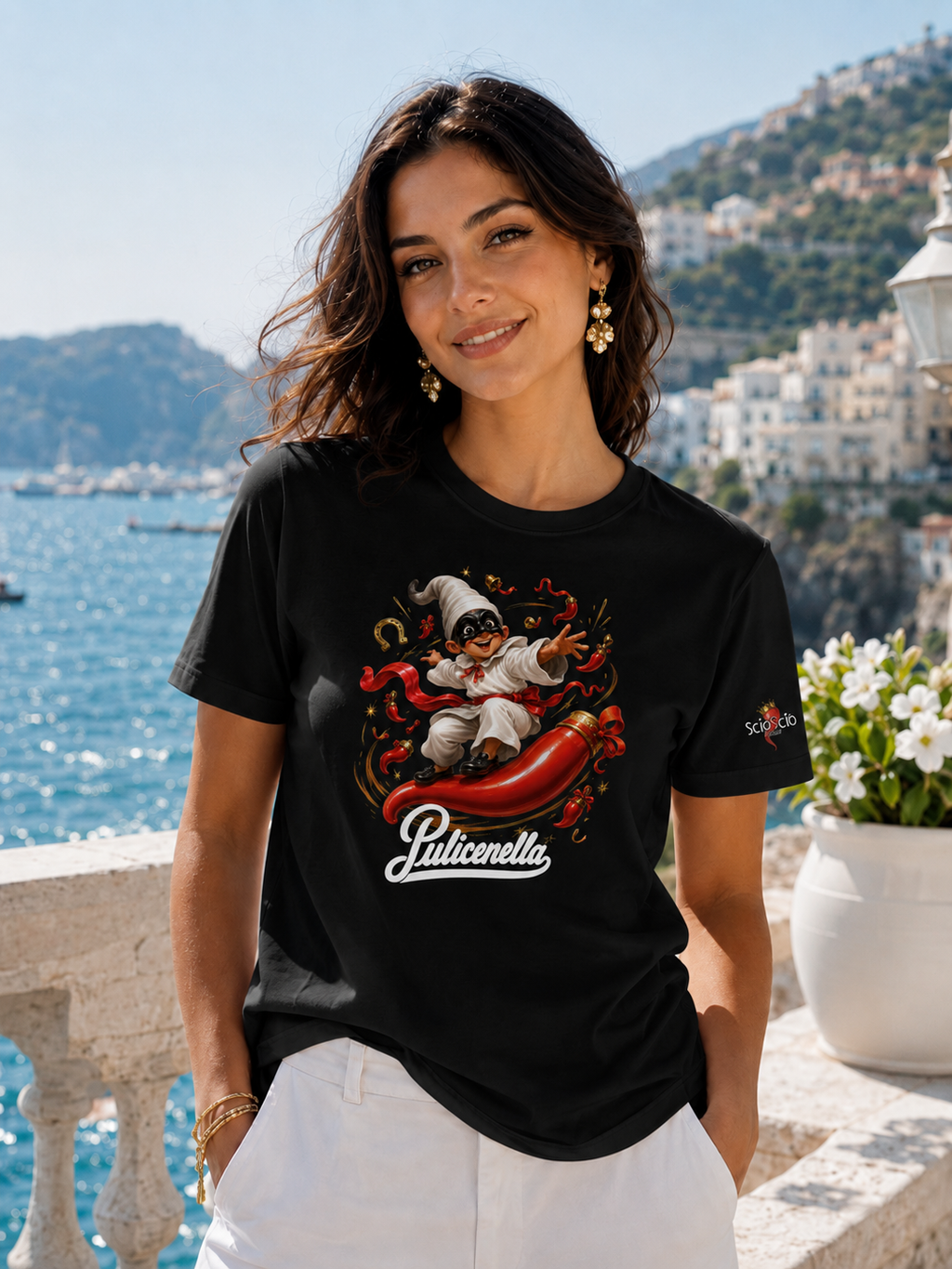 T-shirt Pulicenella V.1