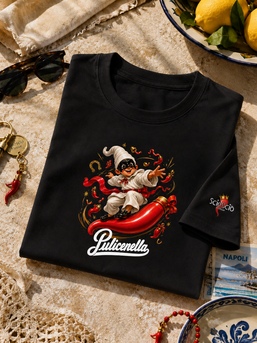 T-shirt Pulicenella V.1