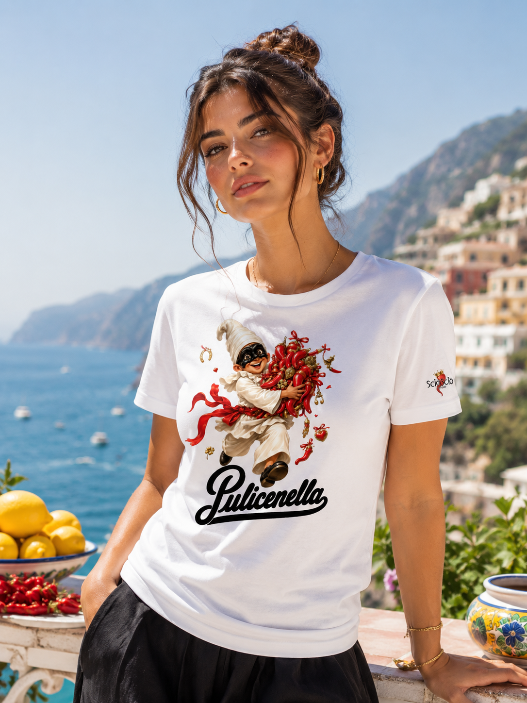 T-shirt Pulicenella V.2