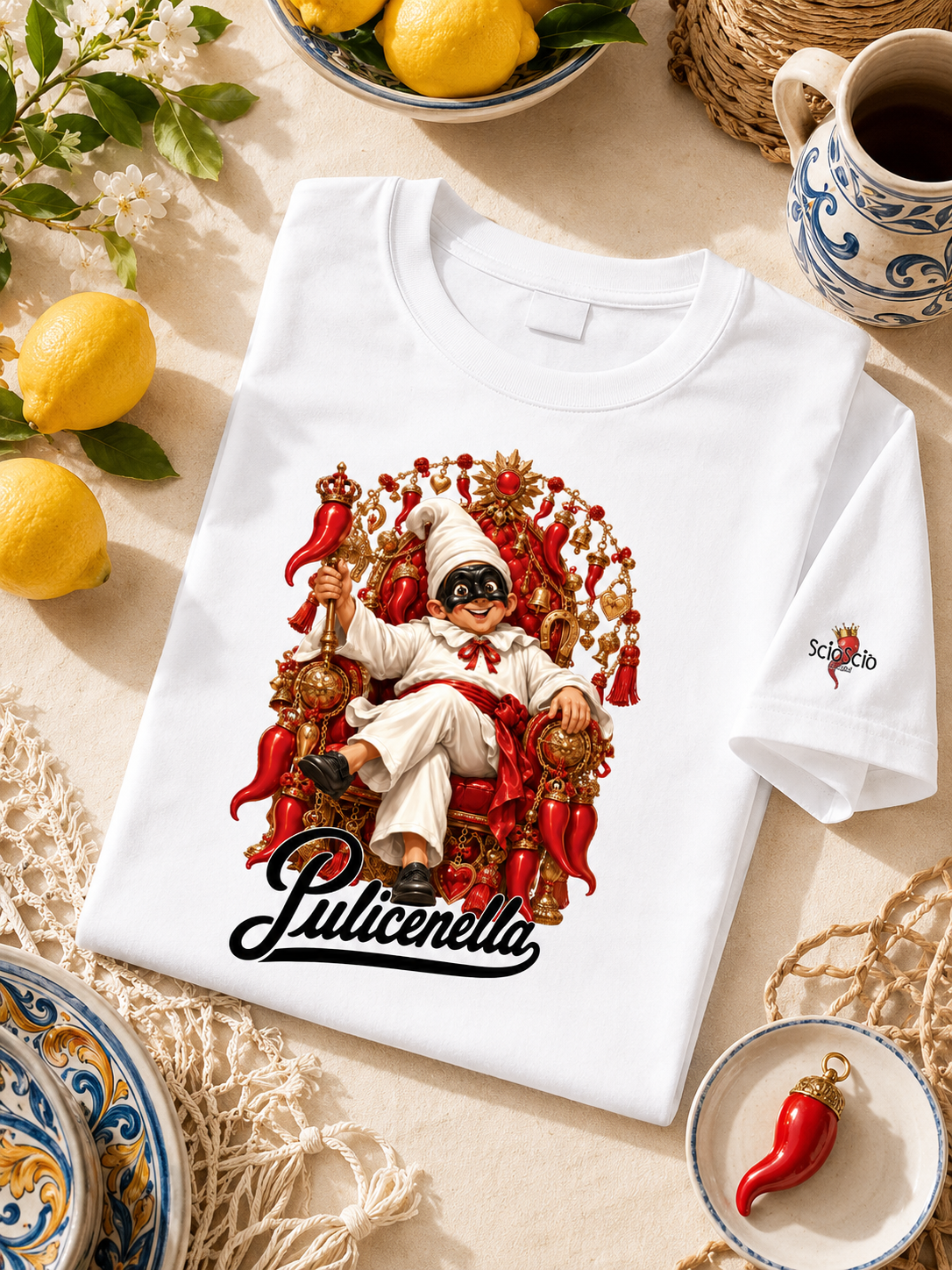 T-shirt Pulicenella V.3