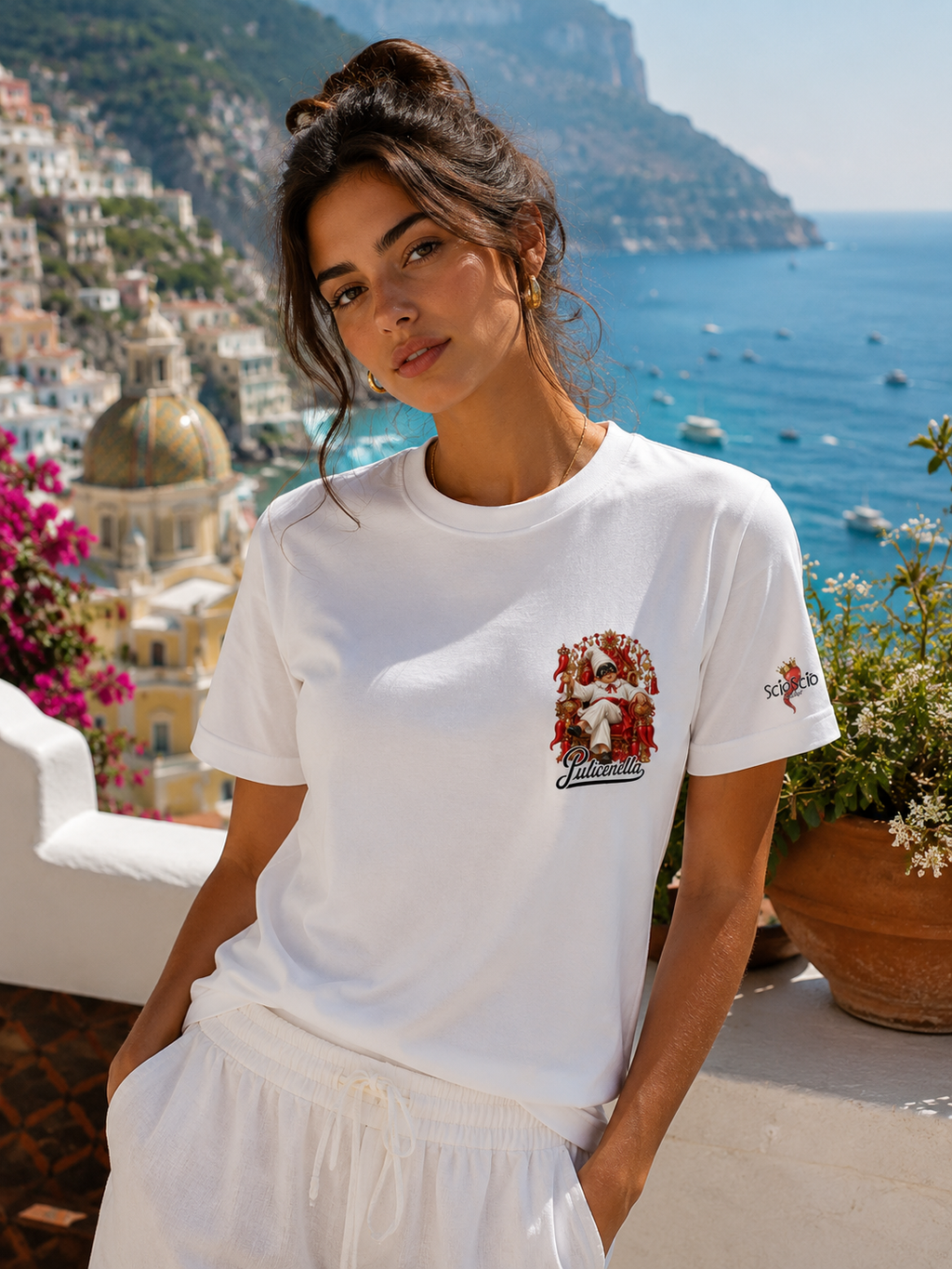 T-shirt Pulicenella V.3