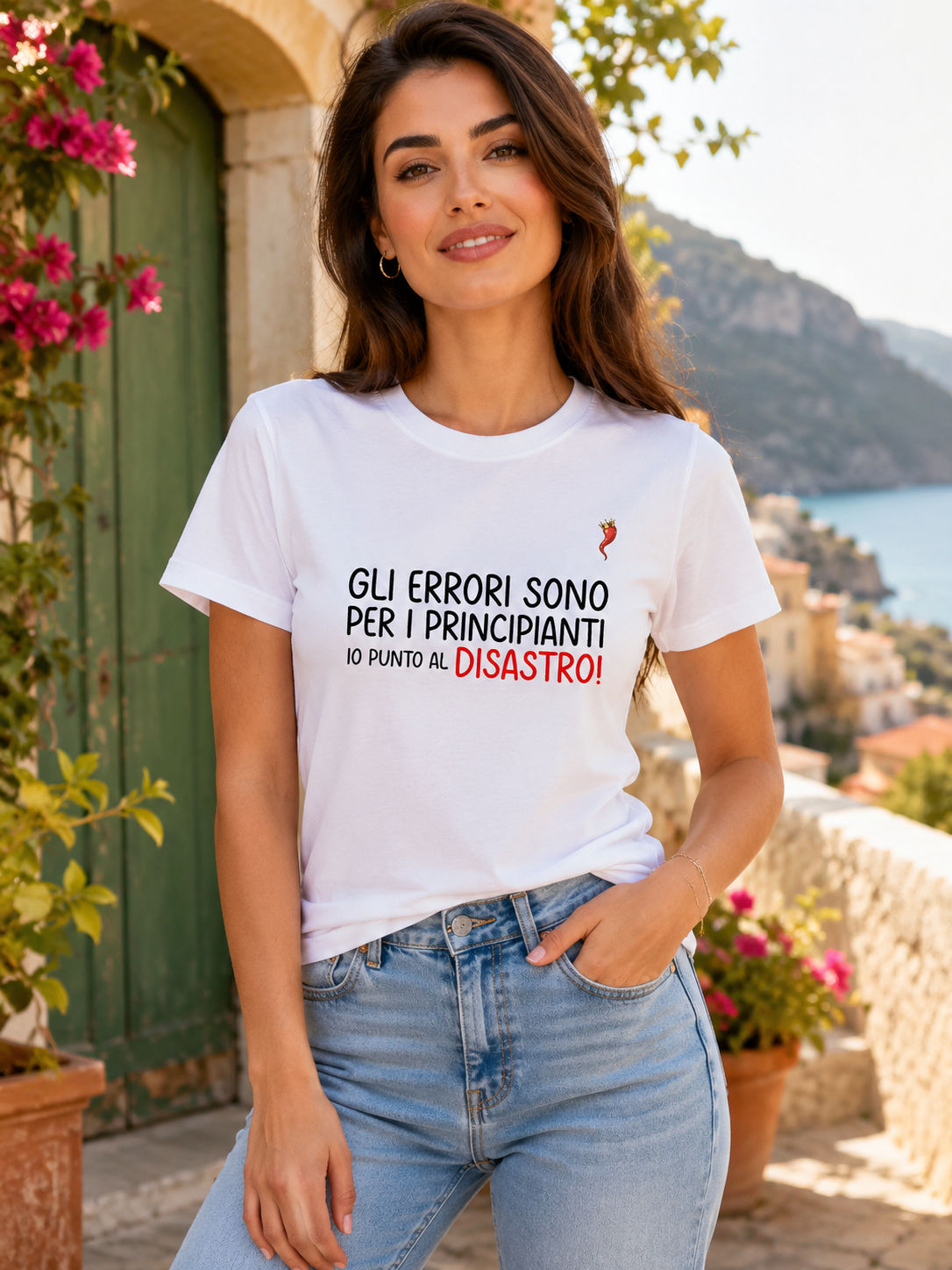 T-shirt -Gli errori sono per principianti