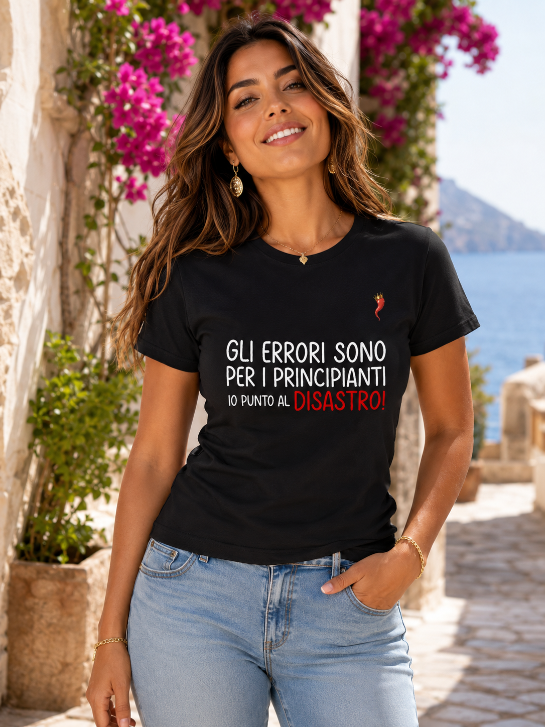 T-shirt -Gli errori sono per principianti