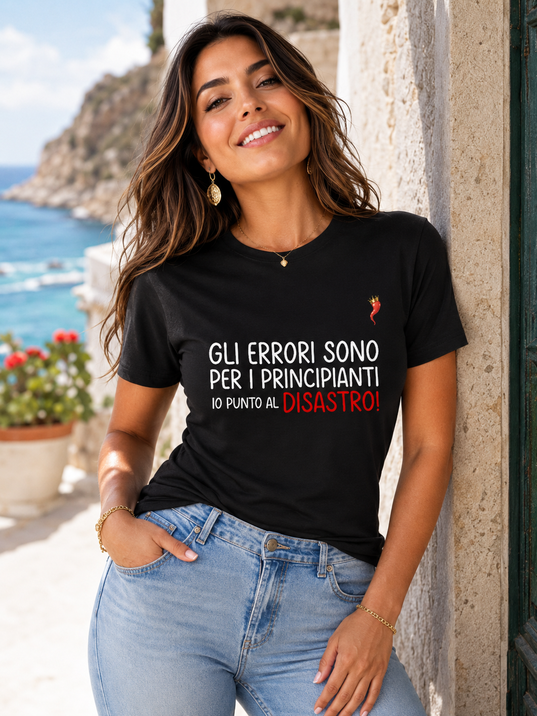 T-shirt -Gli errori sono per principianti