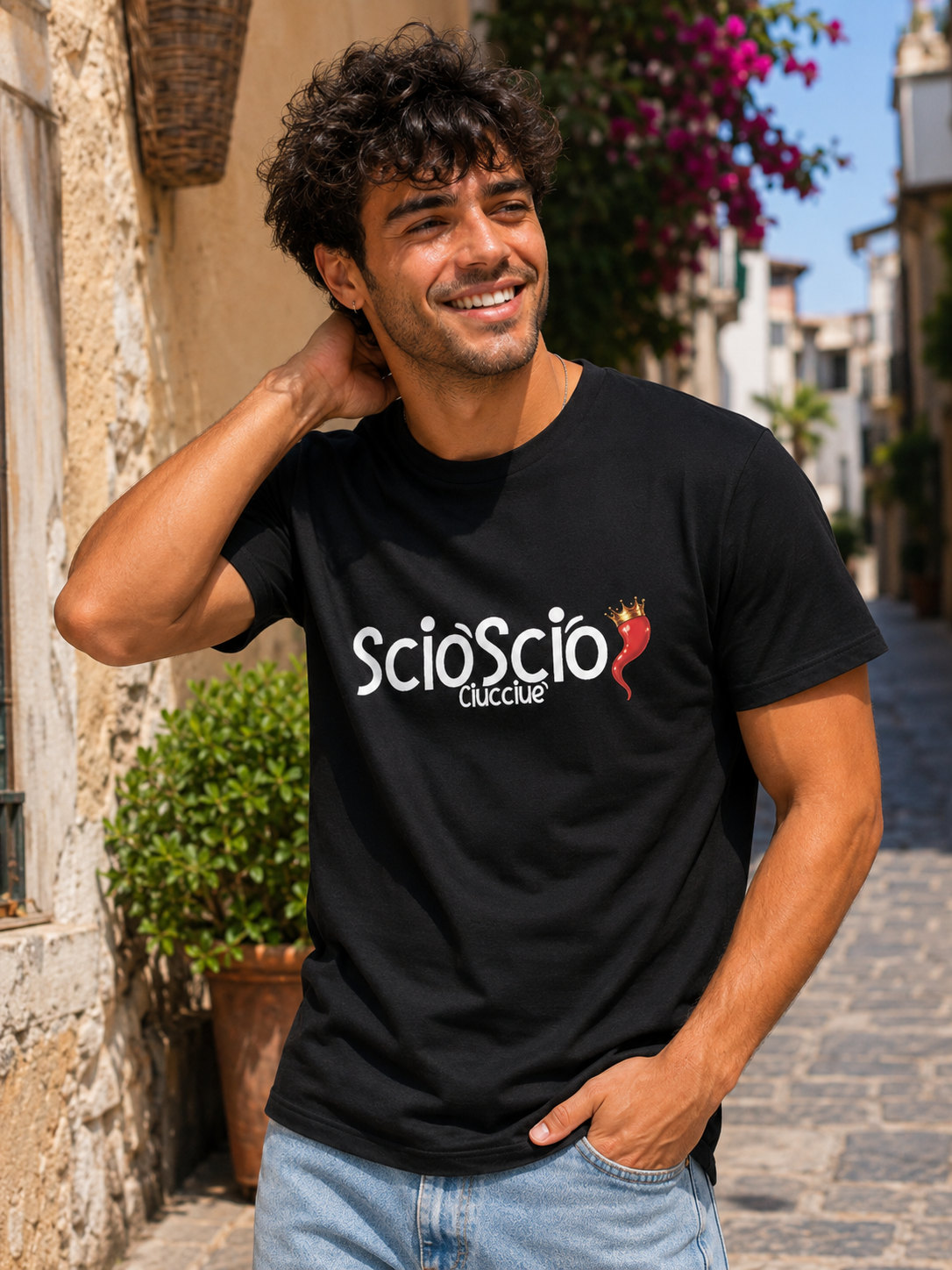 T-shirt “Sciò Sciò Ciucciuè Uomo”