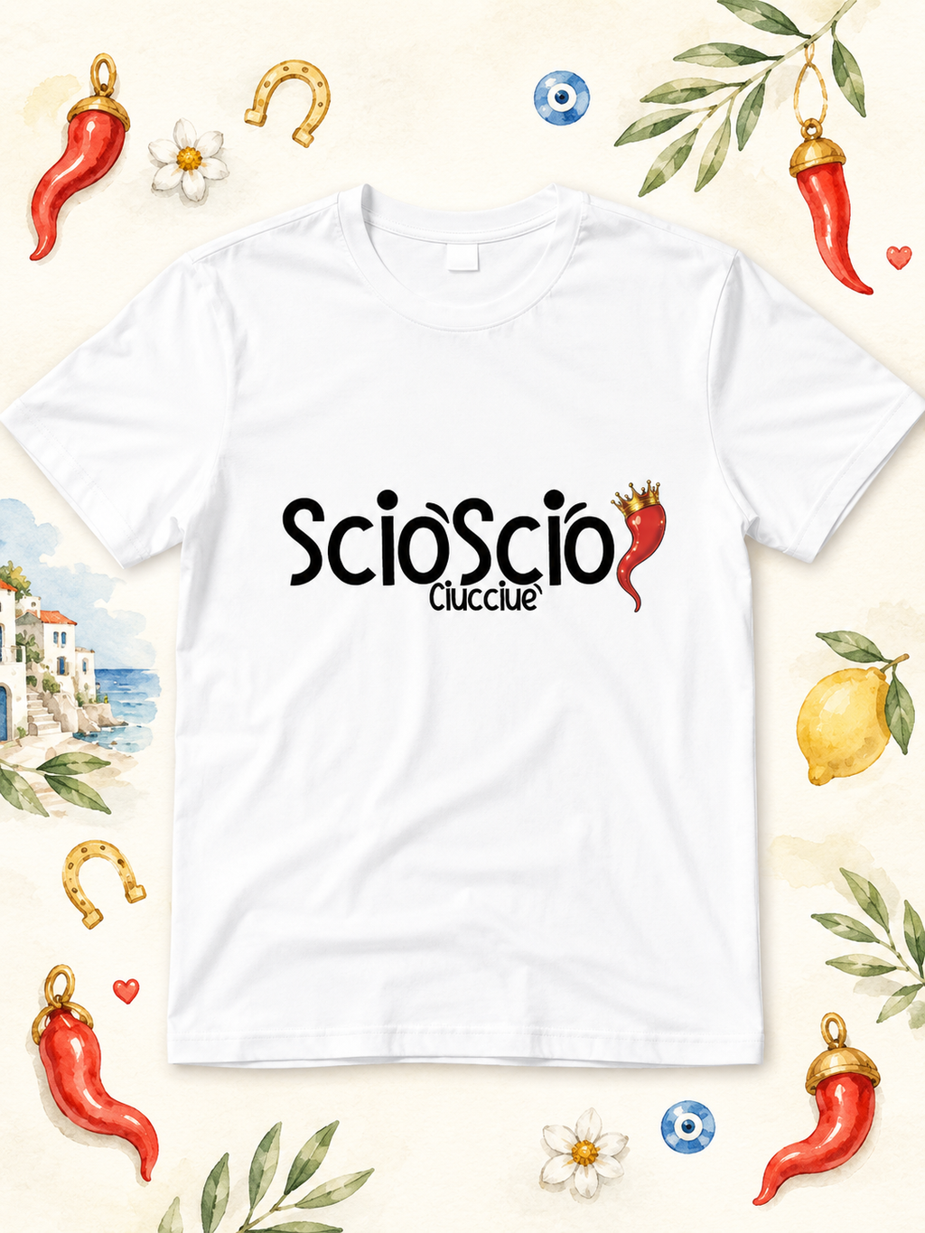 T-shirt “Sciò Sciò Ciucciuè Uomo”