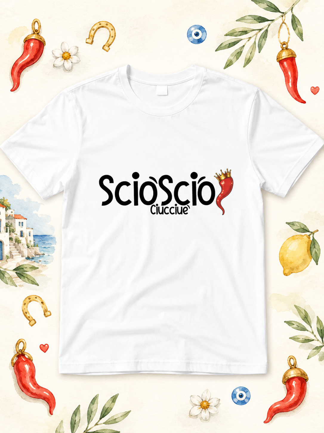 T-shirt “Sciò Sciò Ciucciuè Uomo”