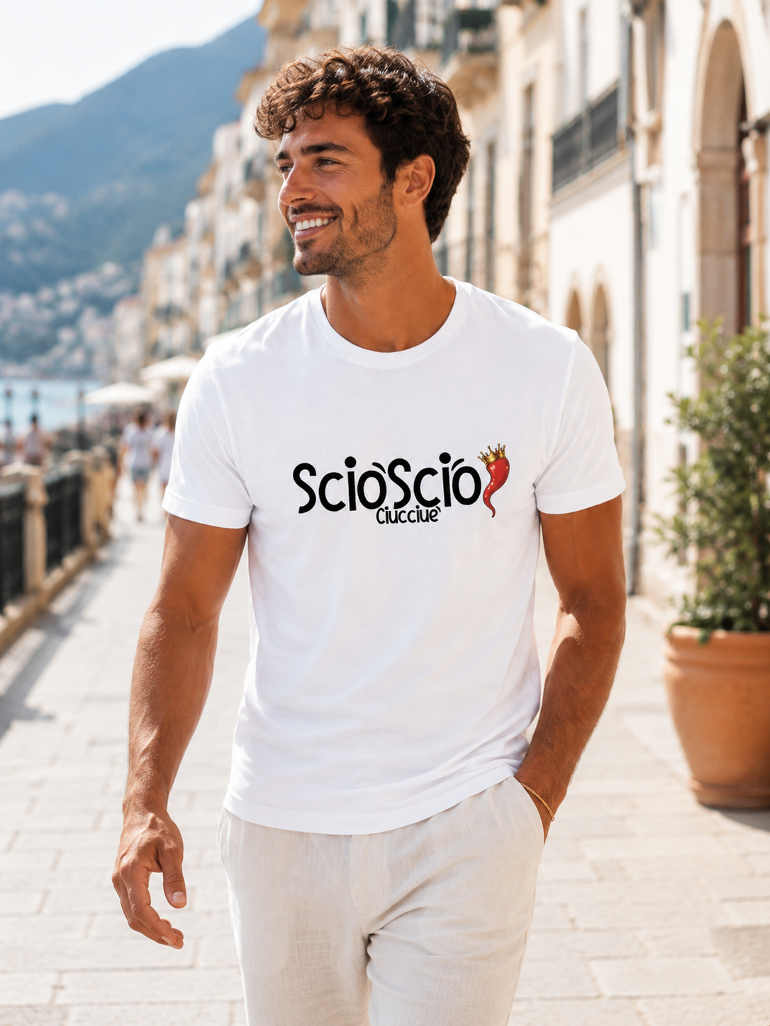 T-shirt “Sciò Sciò Ciucciuè Uomo”