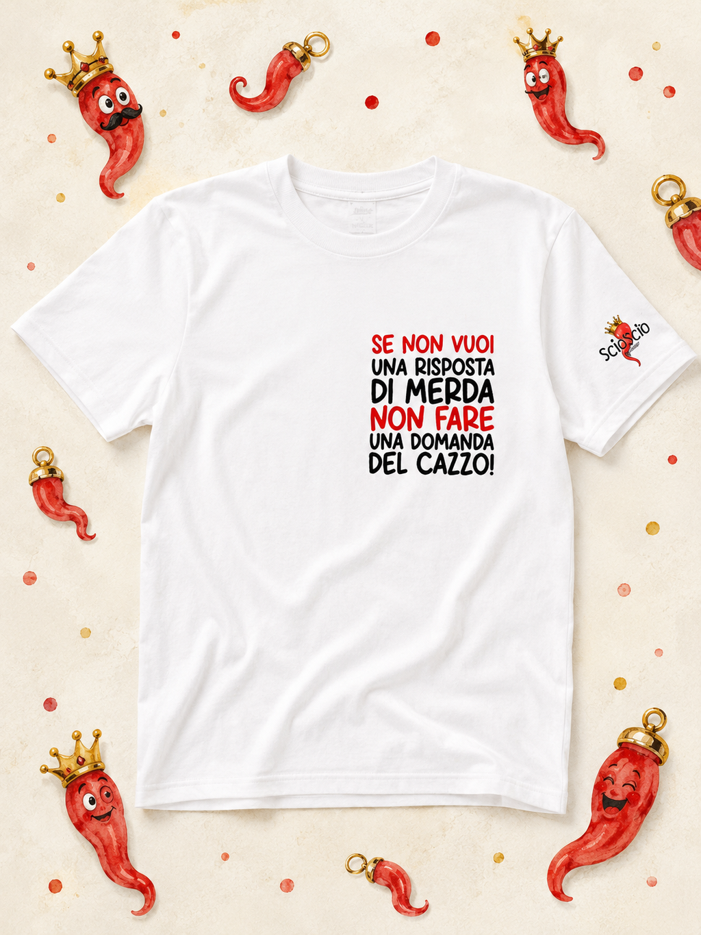 T-shirt Domande del cazzo
