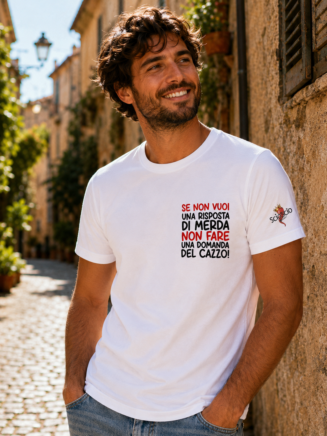 T-shirt Domande del cazzo