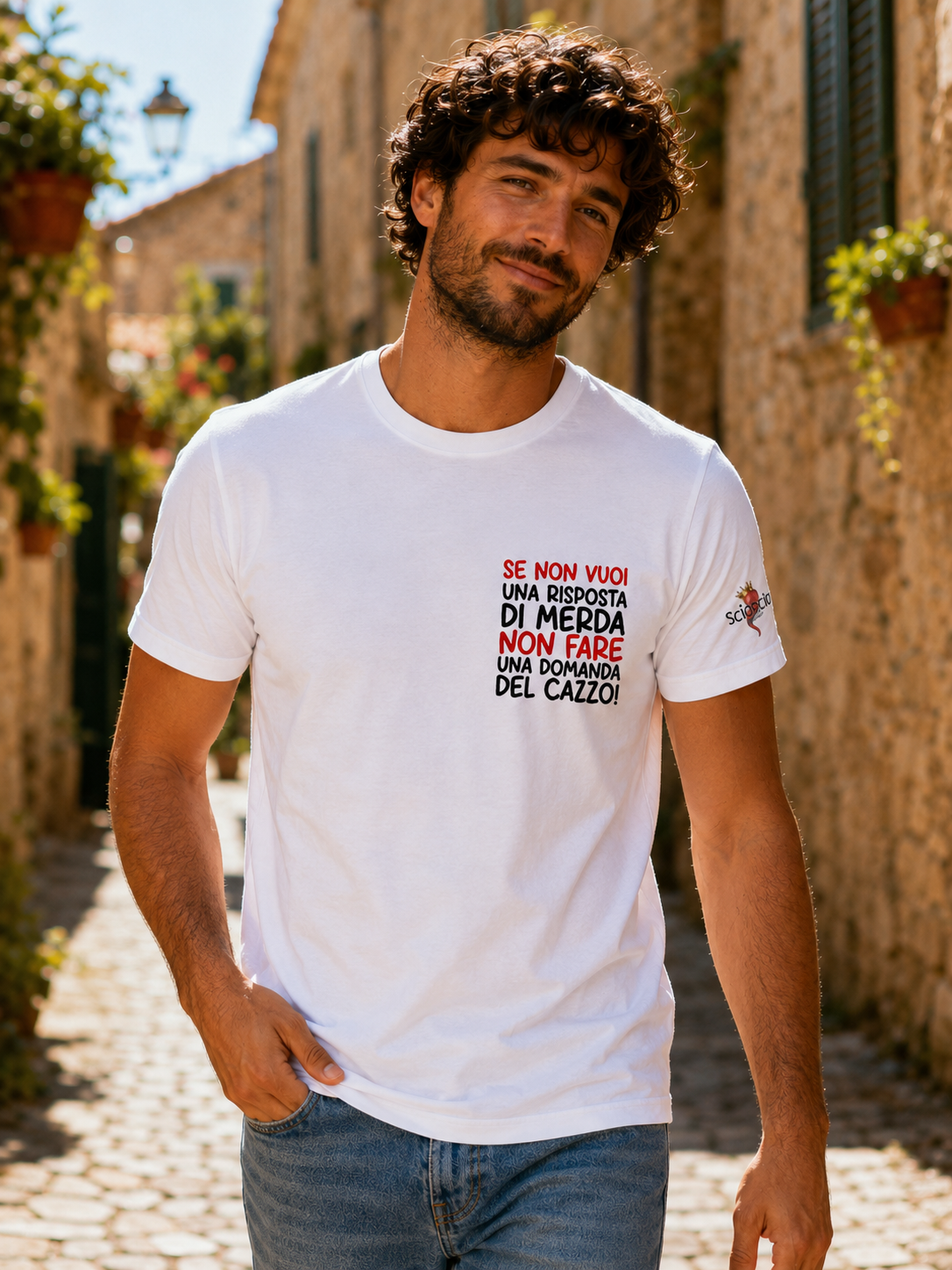T-shirt Domande del cazzo