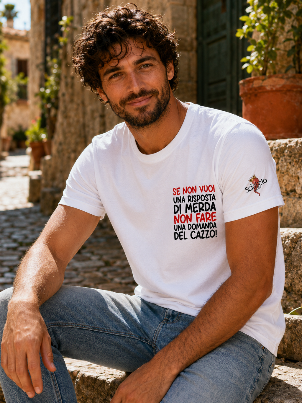 T-shirt Domande del cazzo
