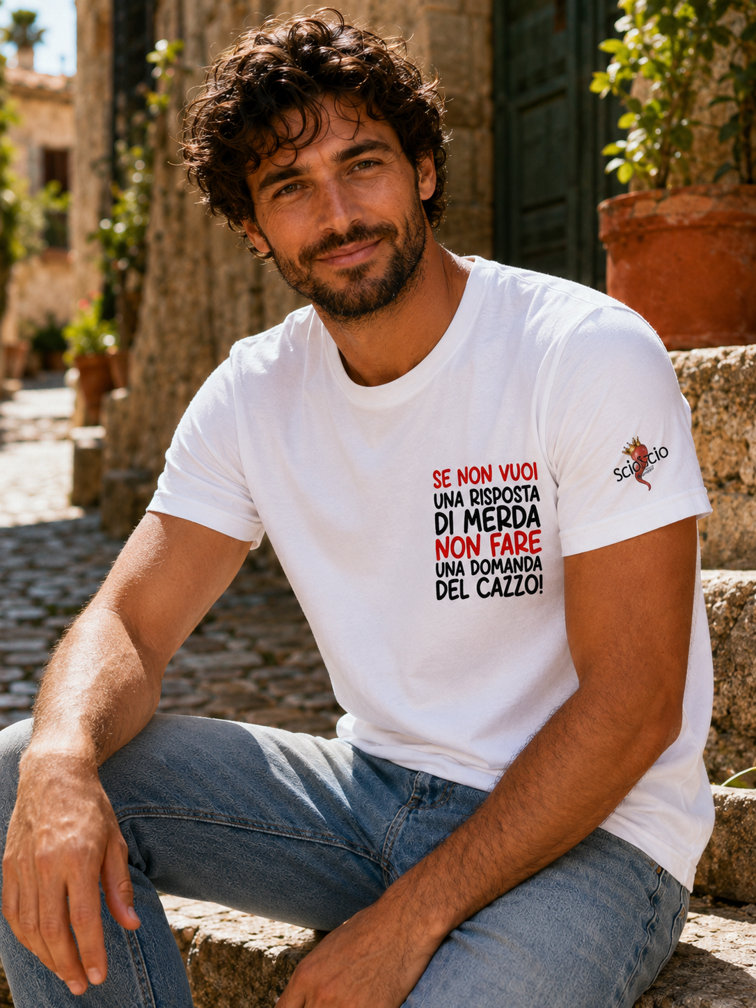 T-shirt Domande del cazzo
