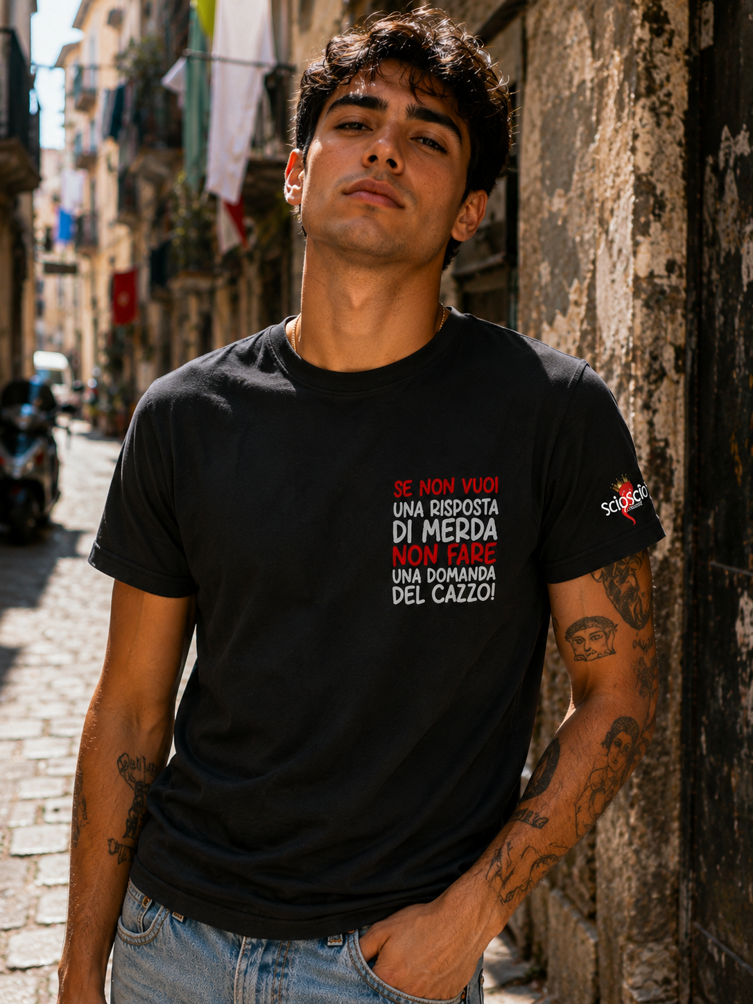 T-shirt Domande del cazzo