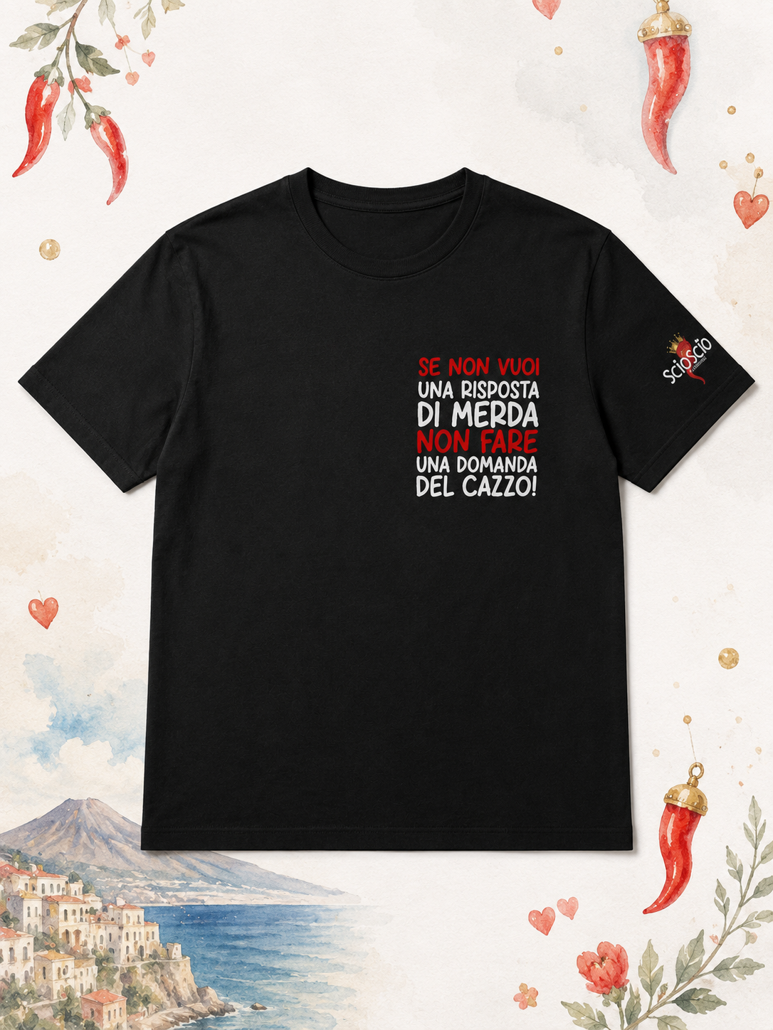 T-shirt Domande del cazzo
