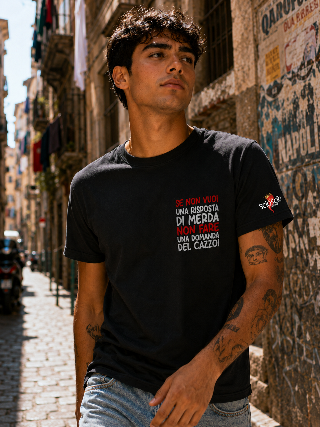 T-shirt Domande del cazzo
