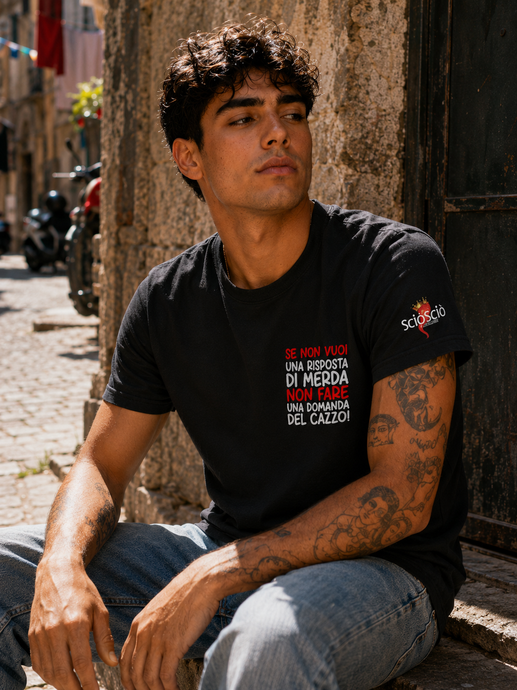 T-shirt Domande del cazzo