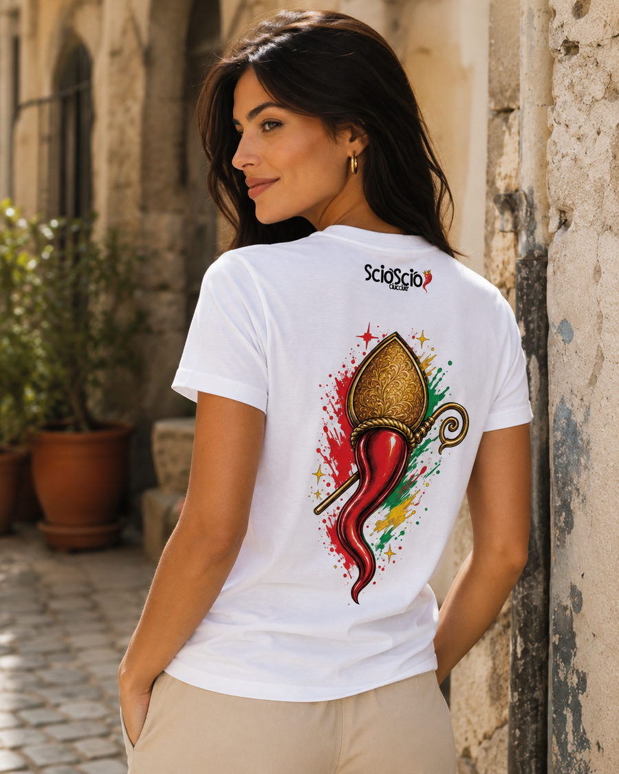 T-shirt “Santo Cornicello” – Sciò Sciò Ciucciuè