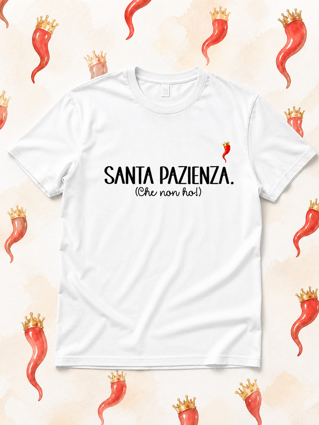 T-shirt “Santa Pazienza che non ho