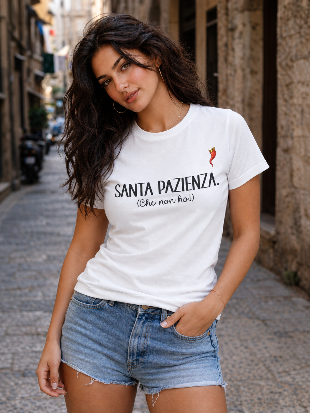 T-shirt “Santa Pazienza che non ho