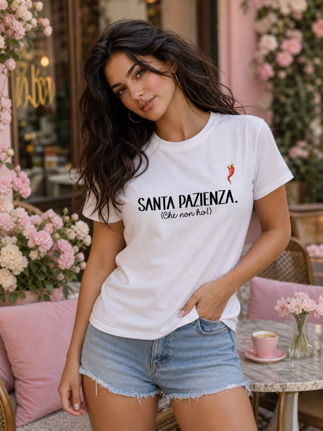 T-shirt “Santa Pazienza che non ho