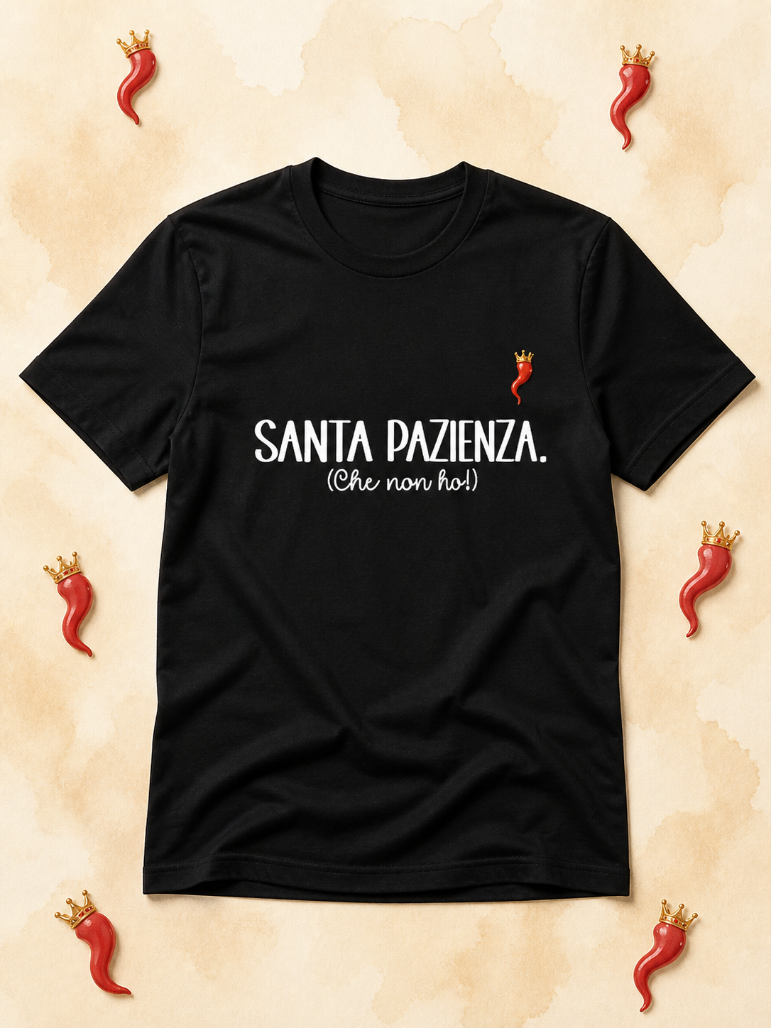 T-shirt “Santa Pazienza che non ho