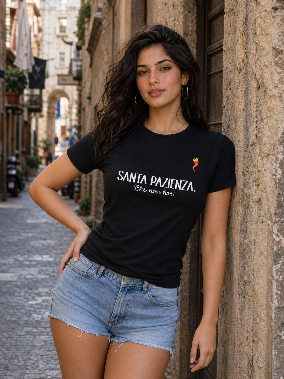 T-shirt “Santa Pazienza che non ho