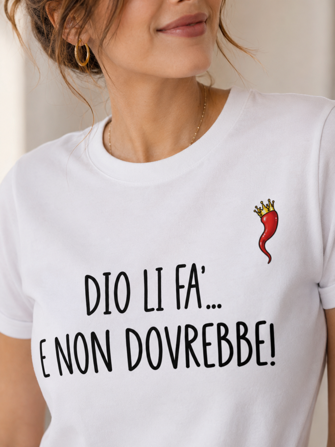 Camiseta “Dios los cría… ¡y no debería! 2.0”