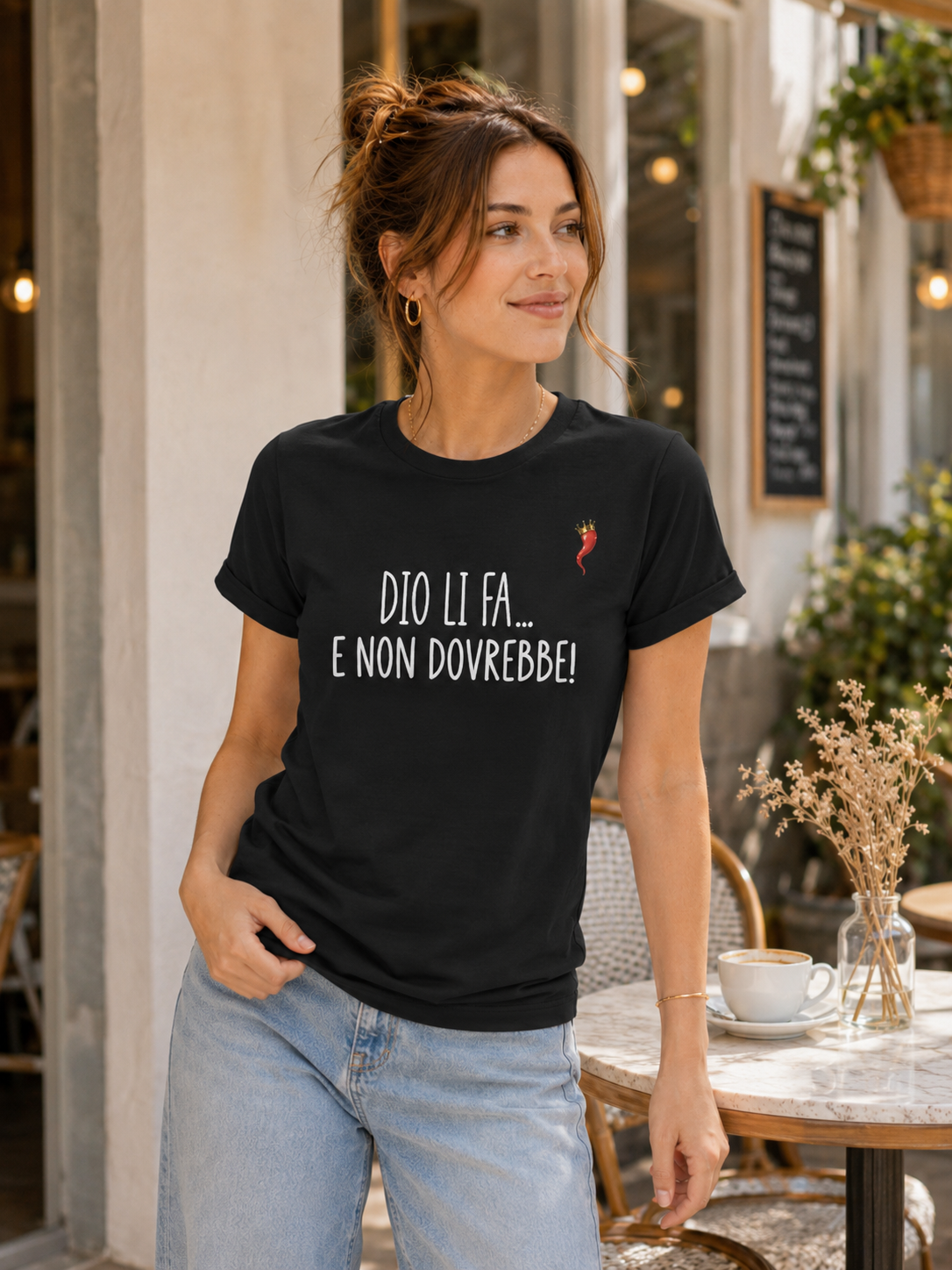 Camiseta “Dios los cría… ¡y no debería! 2.0”