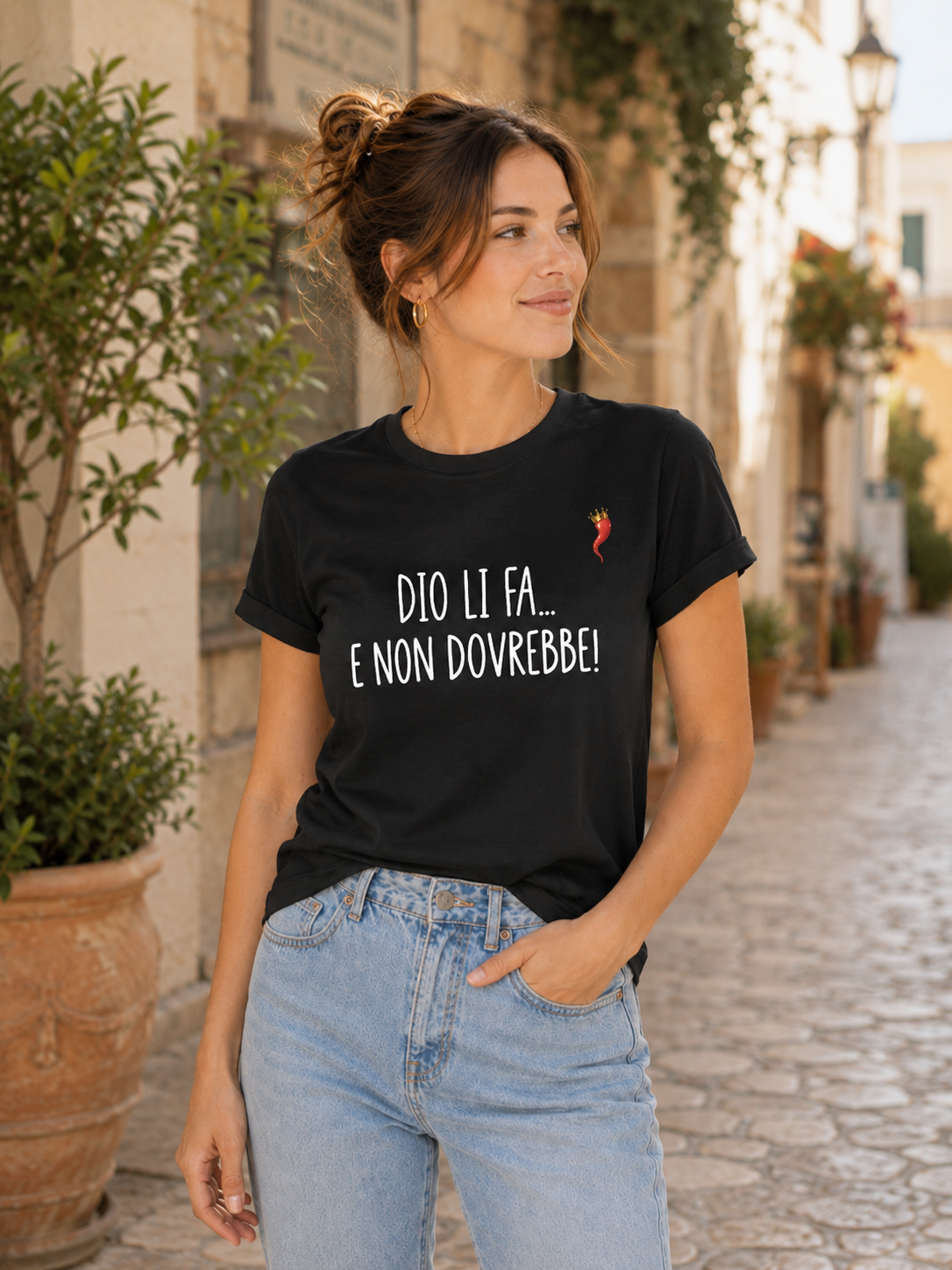 Camiseta “Dios los cría… ¡y no debería! 2.0”