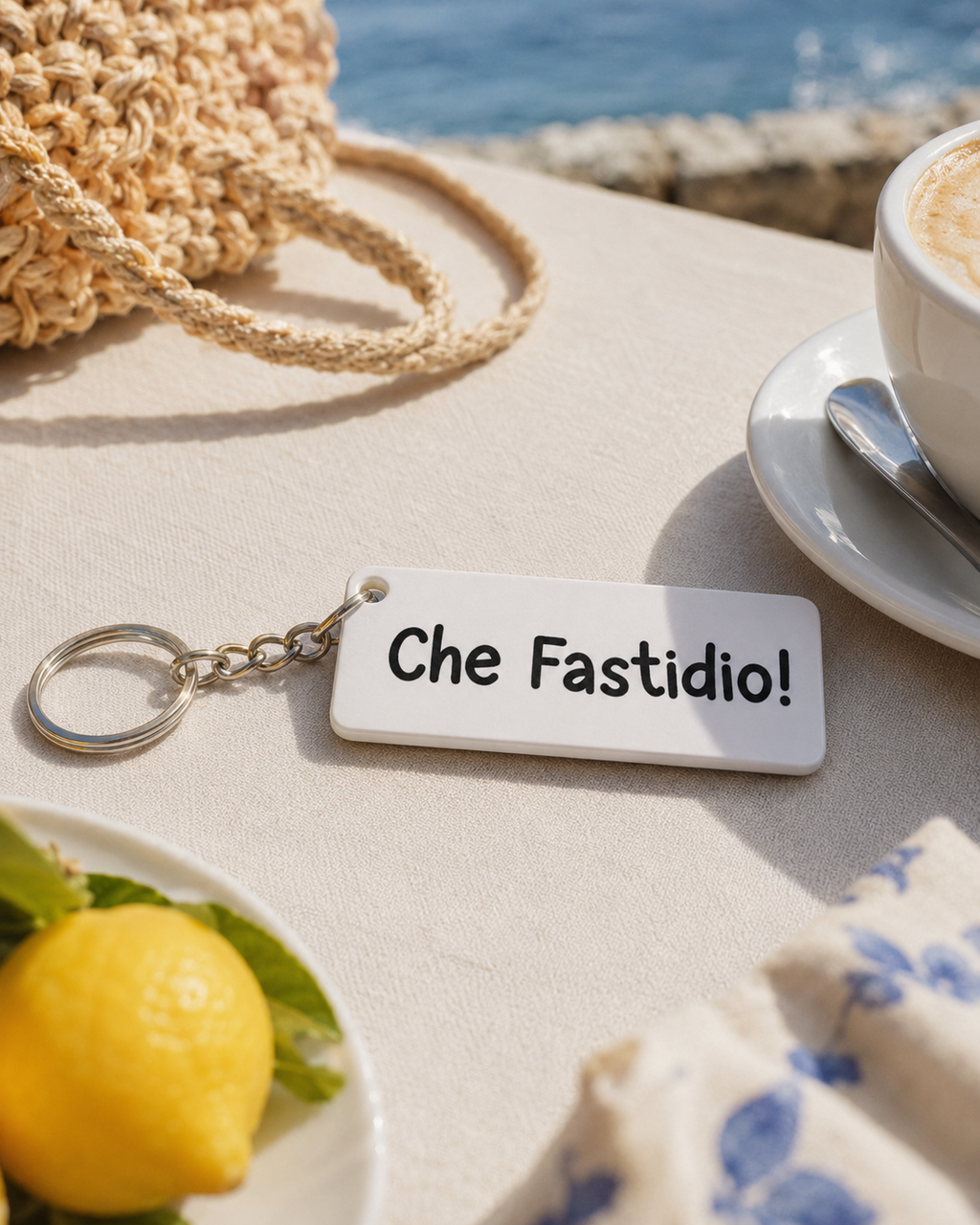 Portachiavi "Che Fastidio" – Sciò Sciò Ciucciuè