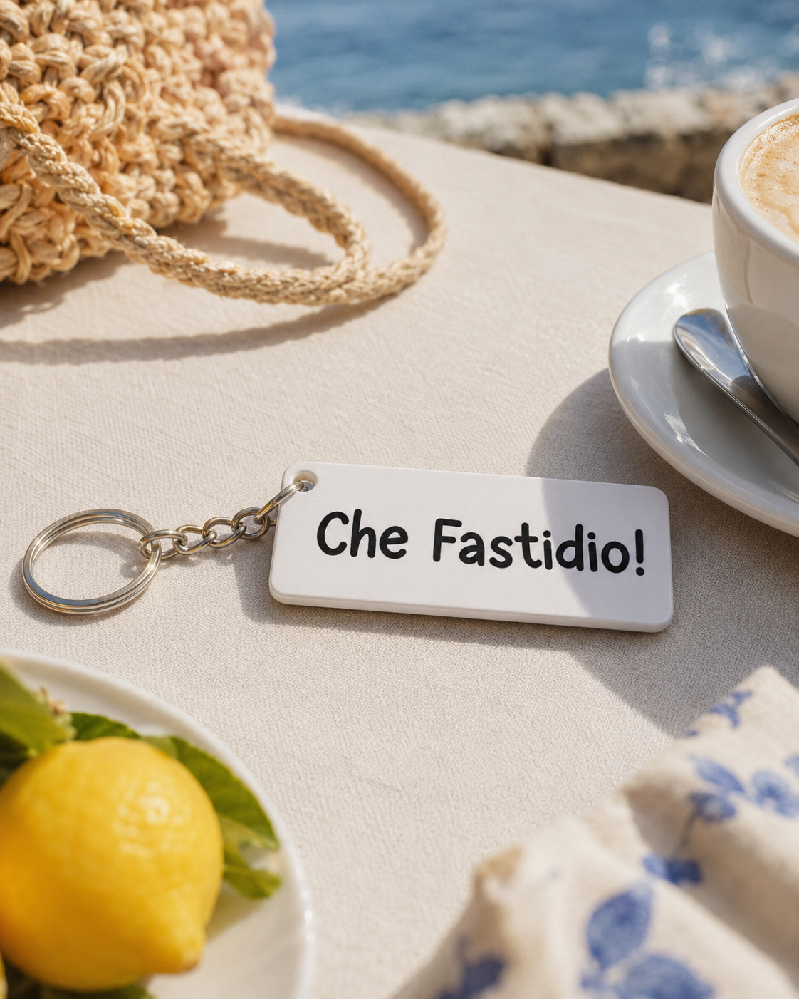 Portachiavi "Che Fastidio" – Sciò Sciò Ciucciuè