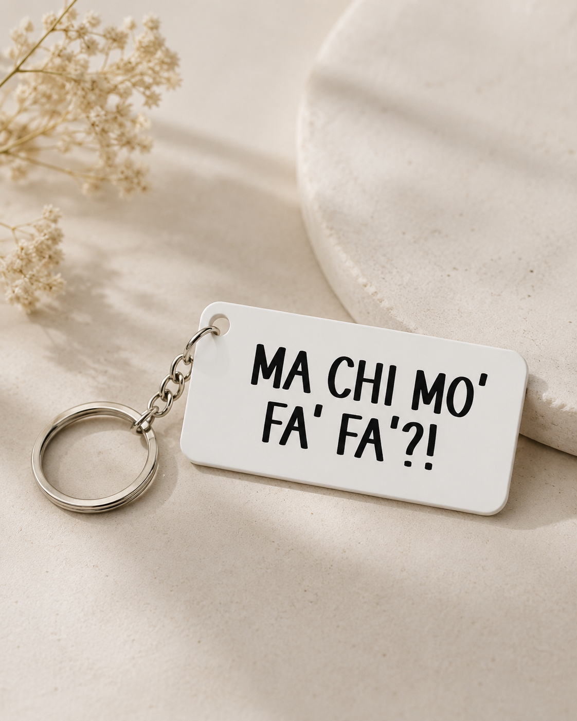 Portachiavi Ma chi mo fa fa?