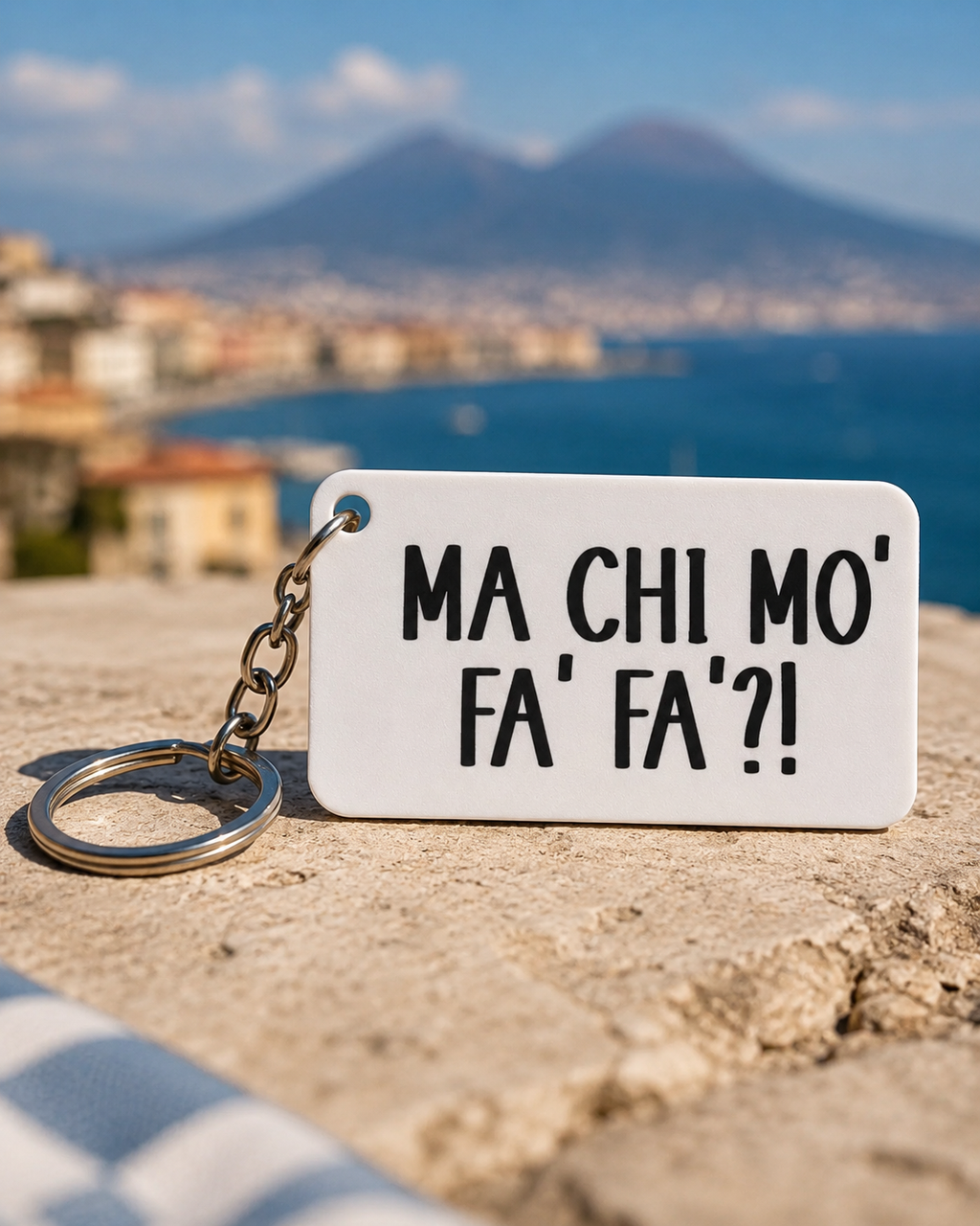 Portachiavi "Ma chi mo fa fa" – Sciò Sciò Ciucciuè