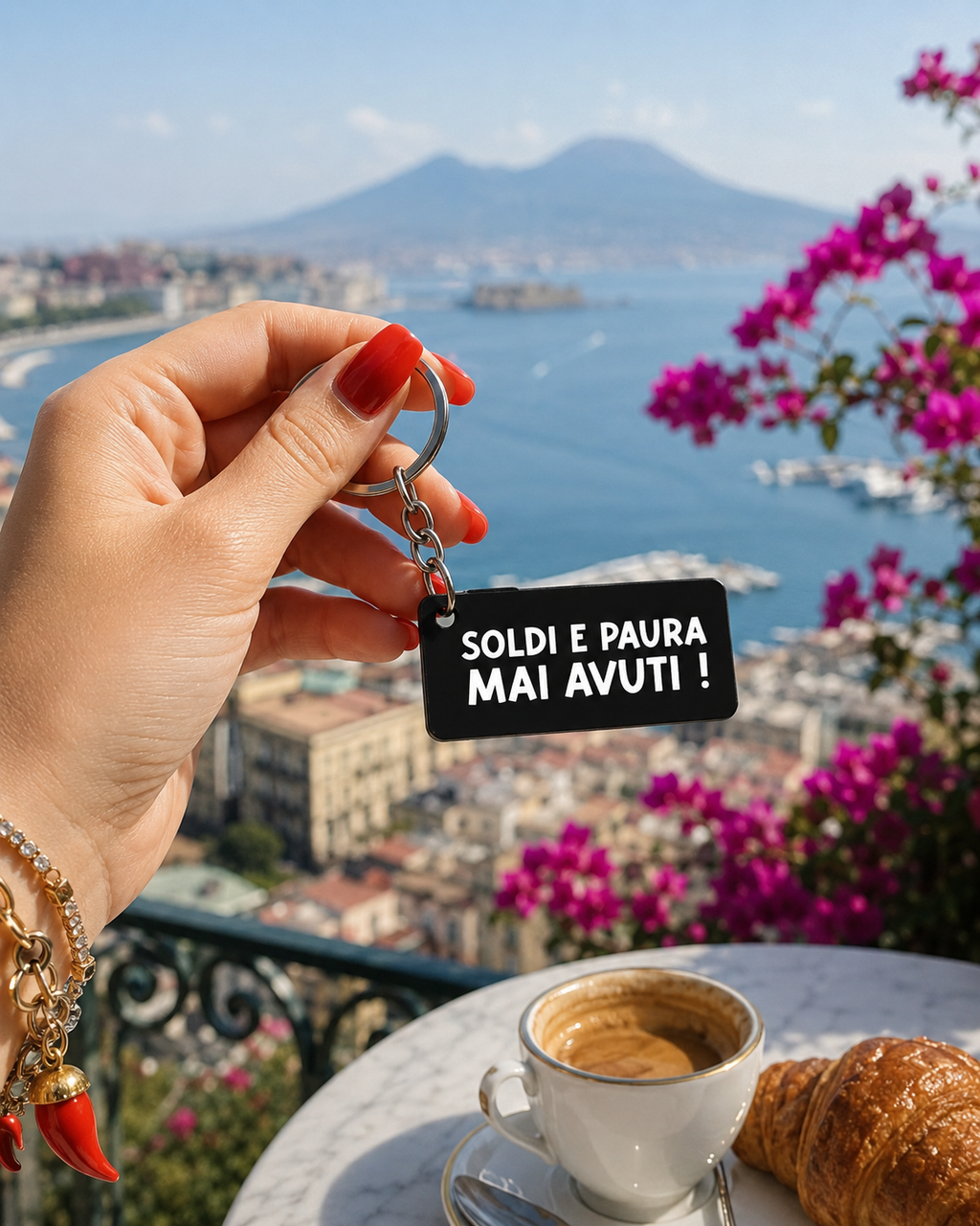 Portachiavi "Soldi e paura mai avuti" – Sciò Sciò Ciucciuè