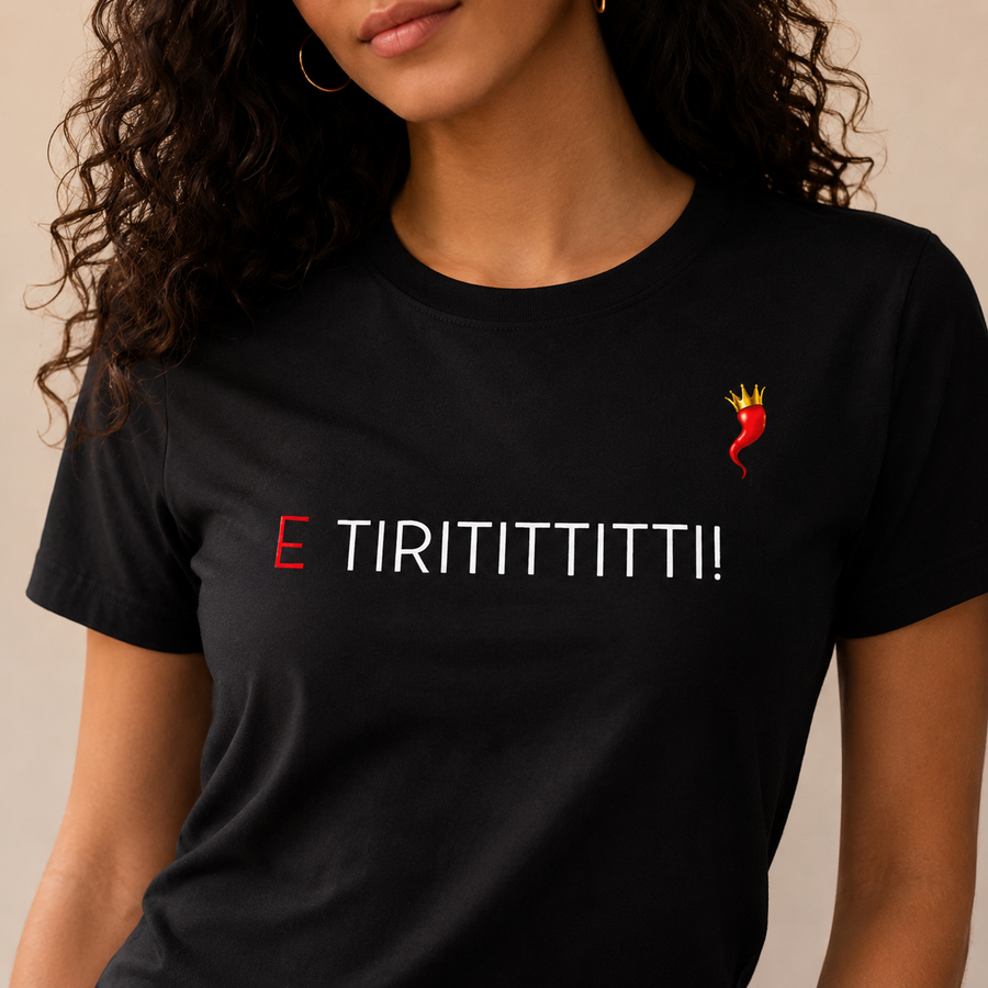 Camiseta "¡Y tirititittitti!" dettaglio 1
