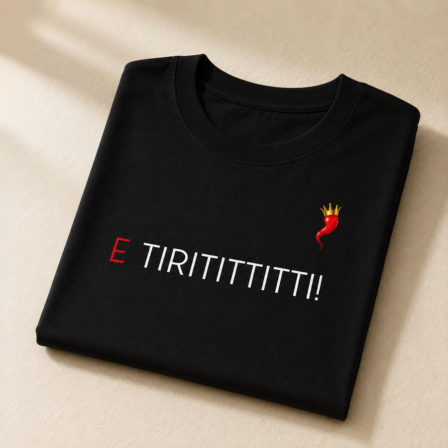 Camiseta "¡Y tirititittitti!" dettaglio 2