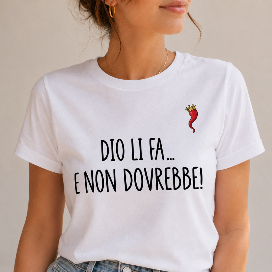 Camiseta “Dios los cría… ¡y no debería! 2.0” dettaglio 1
