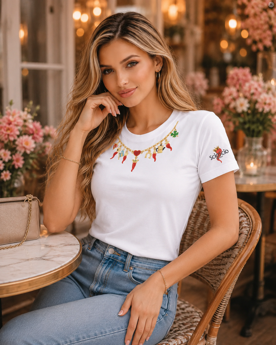 T-shirt Fortuna Addosso dettaglio 2