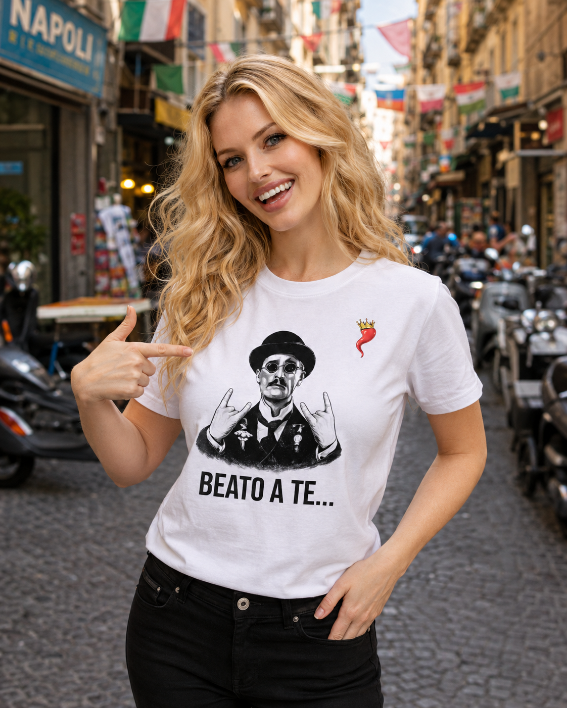 MENOS MAL QUE TÚ... – Camiseta immagine principale