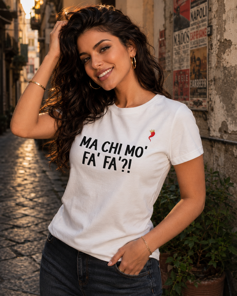 Camiseta "¿Quién me manda a mí?" dettaglio 1