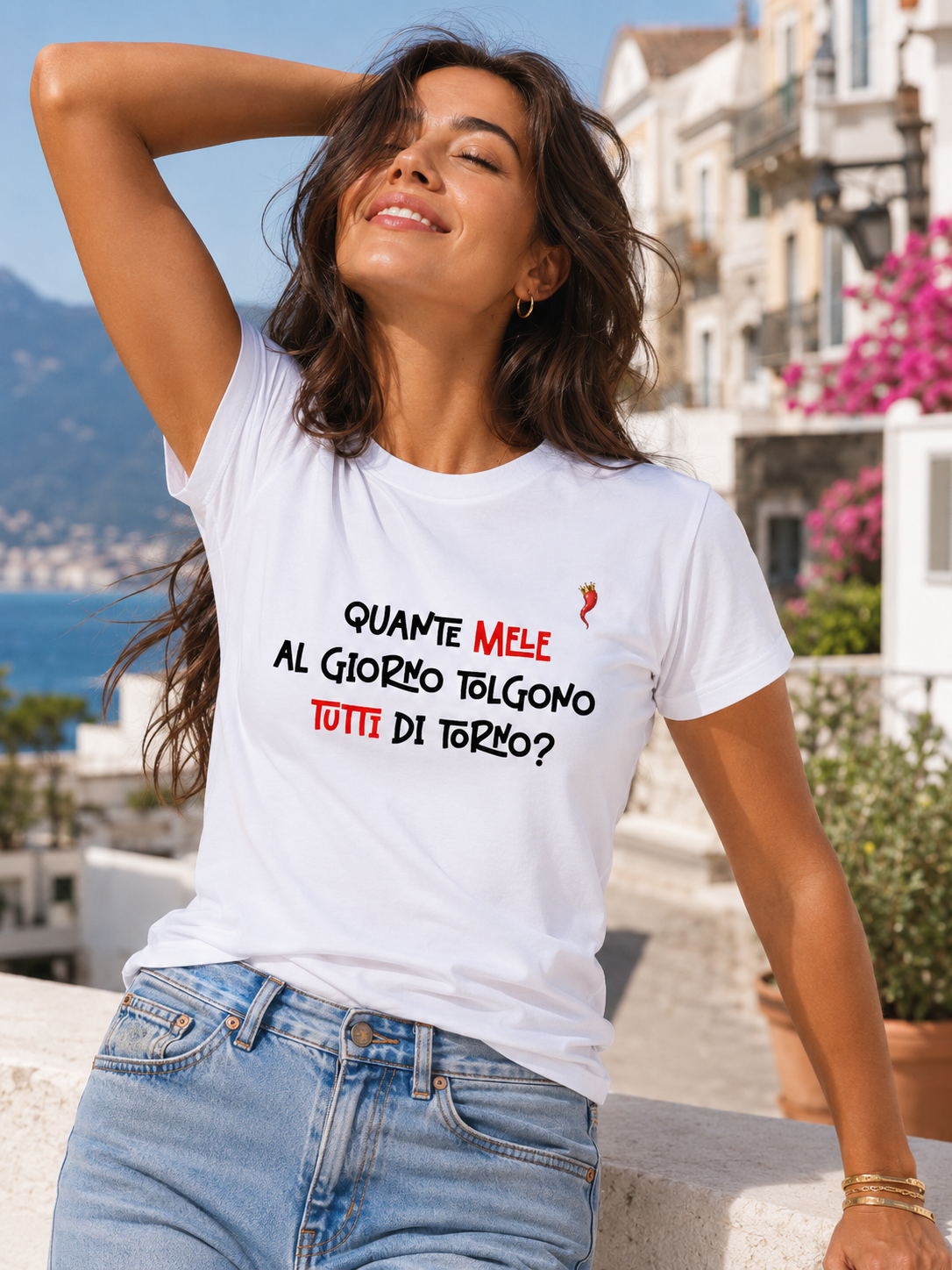 T-shirt - Quante mele al giorno?