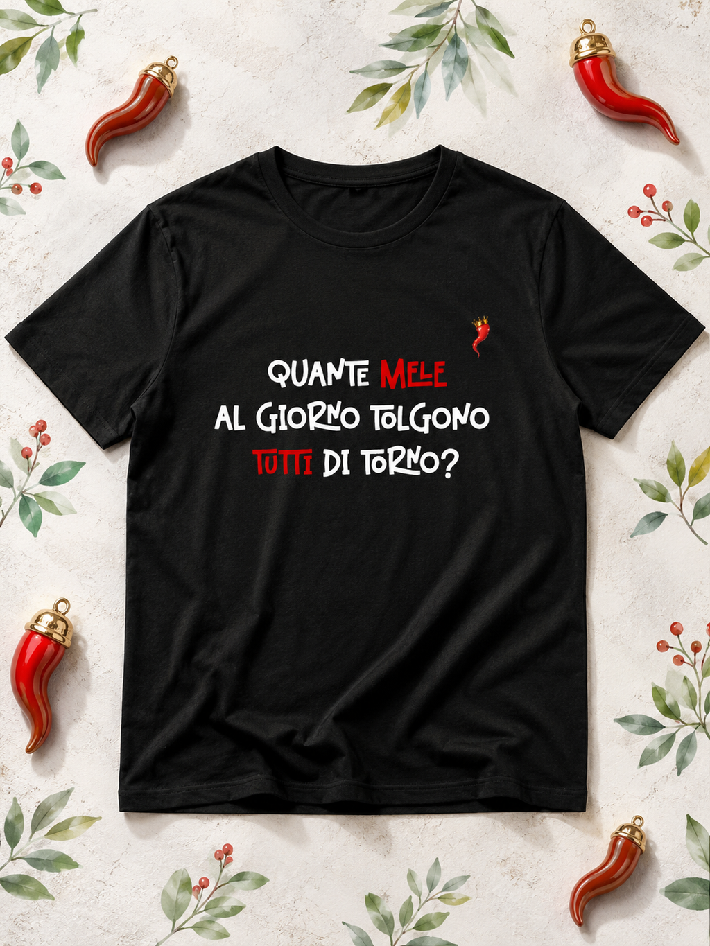 T-shirt - Quante mele al giorno?