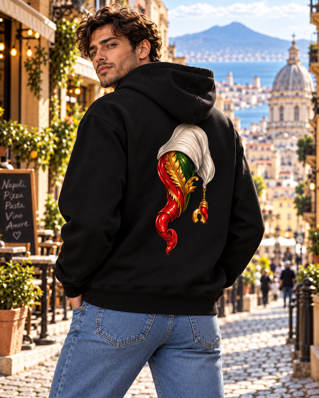 Felpa Sciò Sciò – Ass Pulicenella