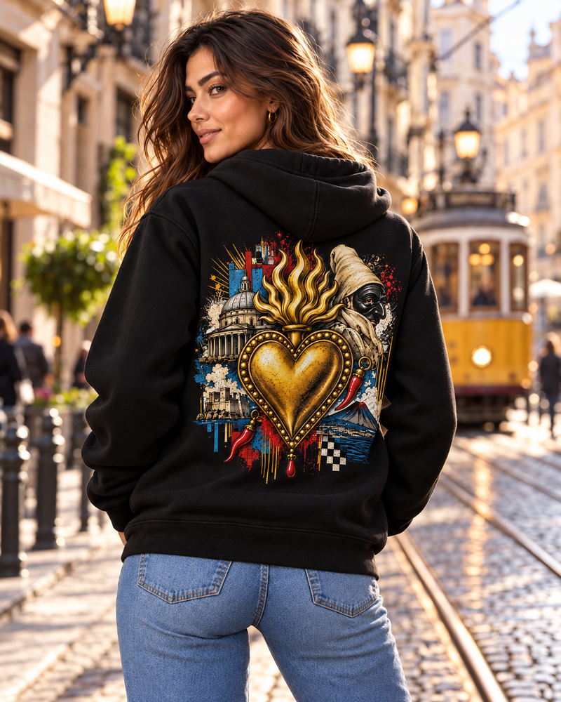 Felpa Sciò Sciò – Cuore di Napoli